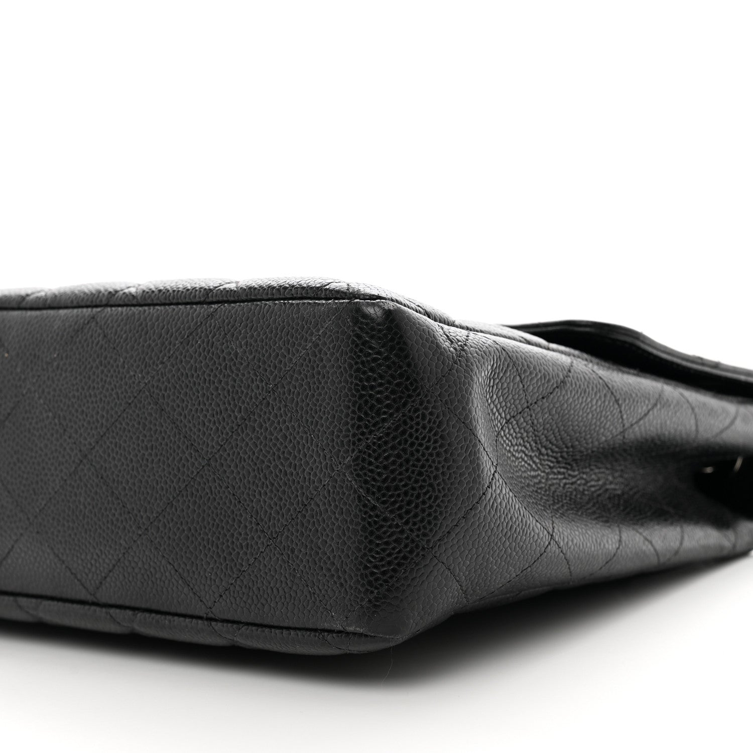 Chanel Caviar Jumbo Single Flap Black 10 of 11