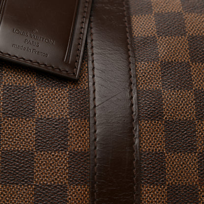 Louis Vuitton Damier Ebene Keepall Bandouliere 55 11 of 17