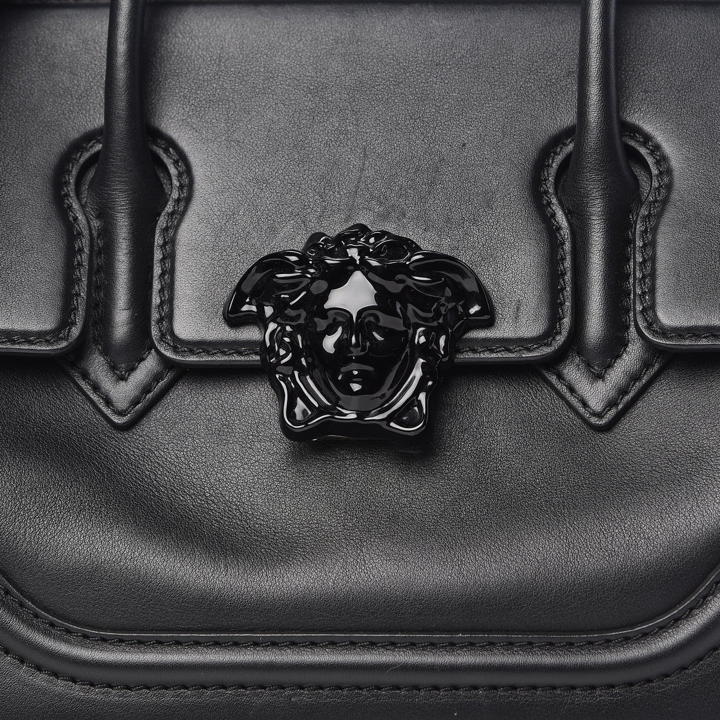 Calfskin Medium Palazzo Empire Bag Black