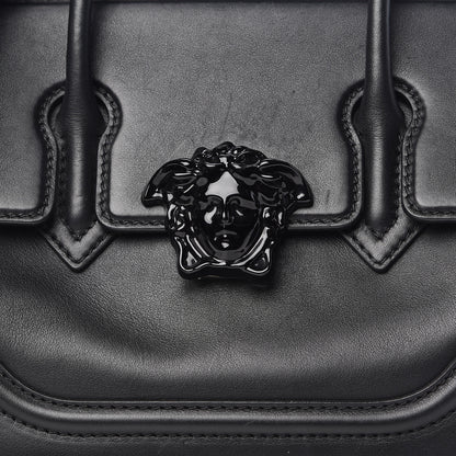 Versace Calfskin Medium Palazzo Empire Bag Black 10 of 16