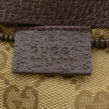 Gucci GG Monogram Web Double Pocket Belt Bag Ebony 8 of 10