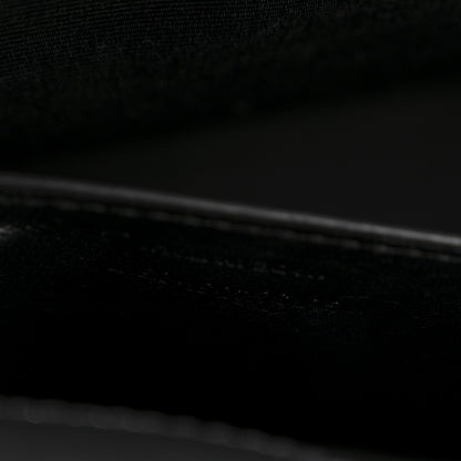 Saint Laurent Calfskin Medium Heart Bolts Monogram Kate Satchel Black 7 of 15