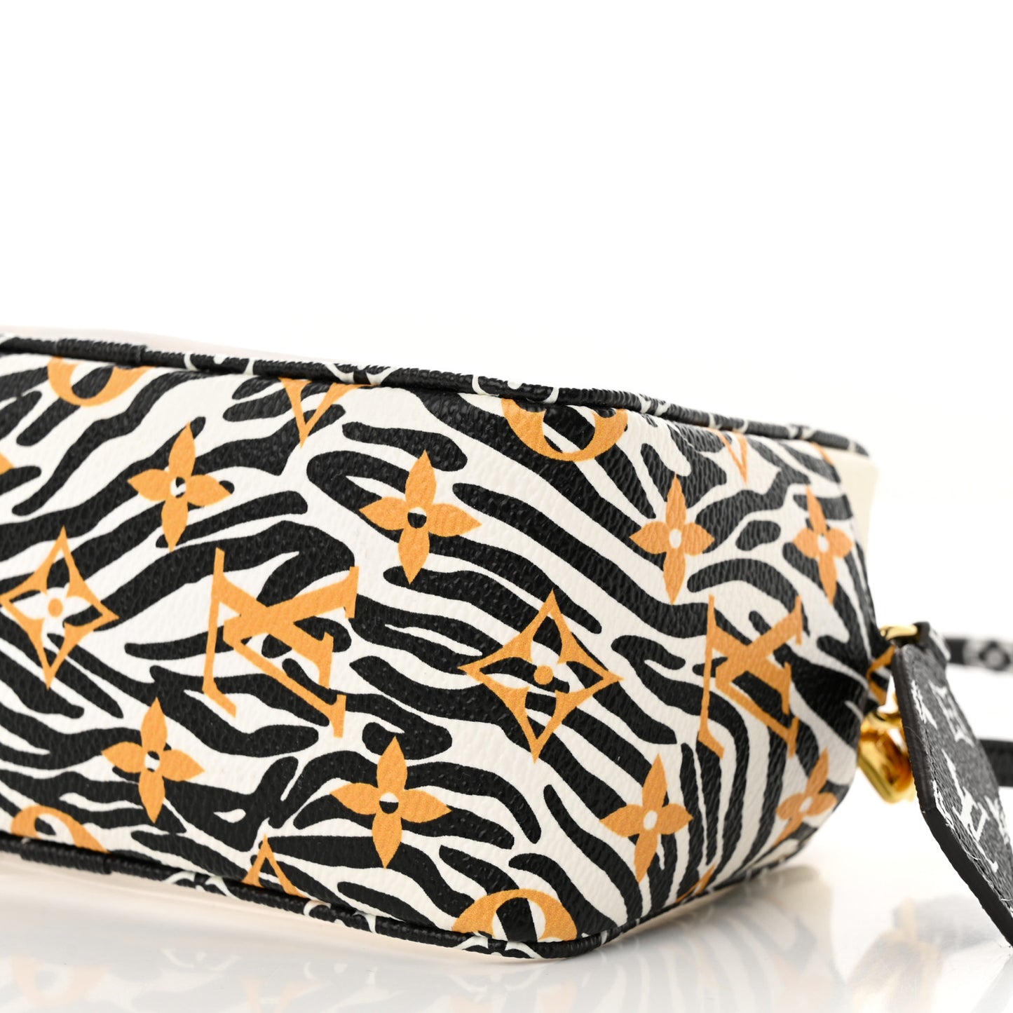 Monogram Giant Jungle Beach Pouch Ivory