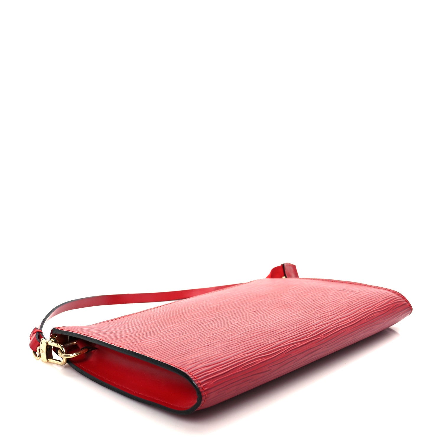 Louis Vuitton Epi Pochette Accessories 24 Castillan Red 4 of 10