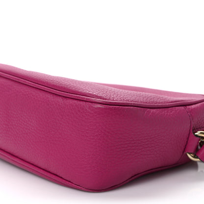 Gucci Cellrius Calfskin Small Soho Disco Bag Bright Bouganville 9 of 14