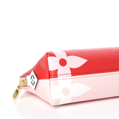 Louis Vuitton Monogram Giant Cosmetic Pouch Rouge 5 of 8