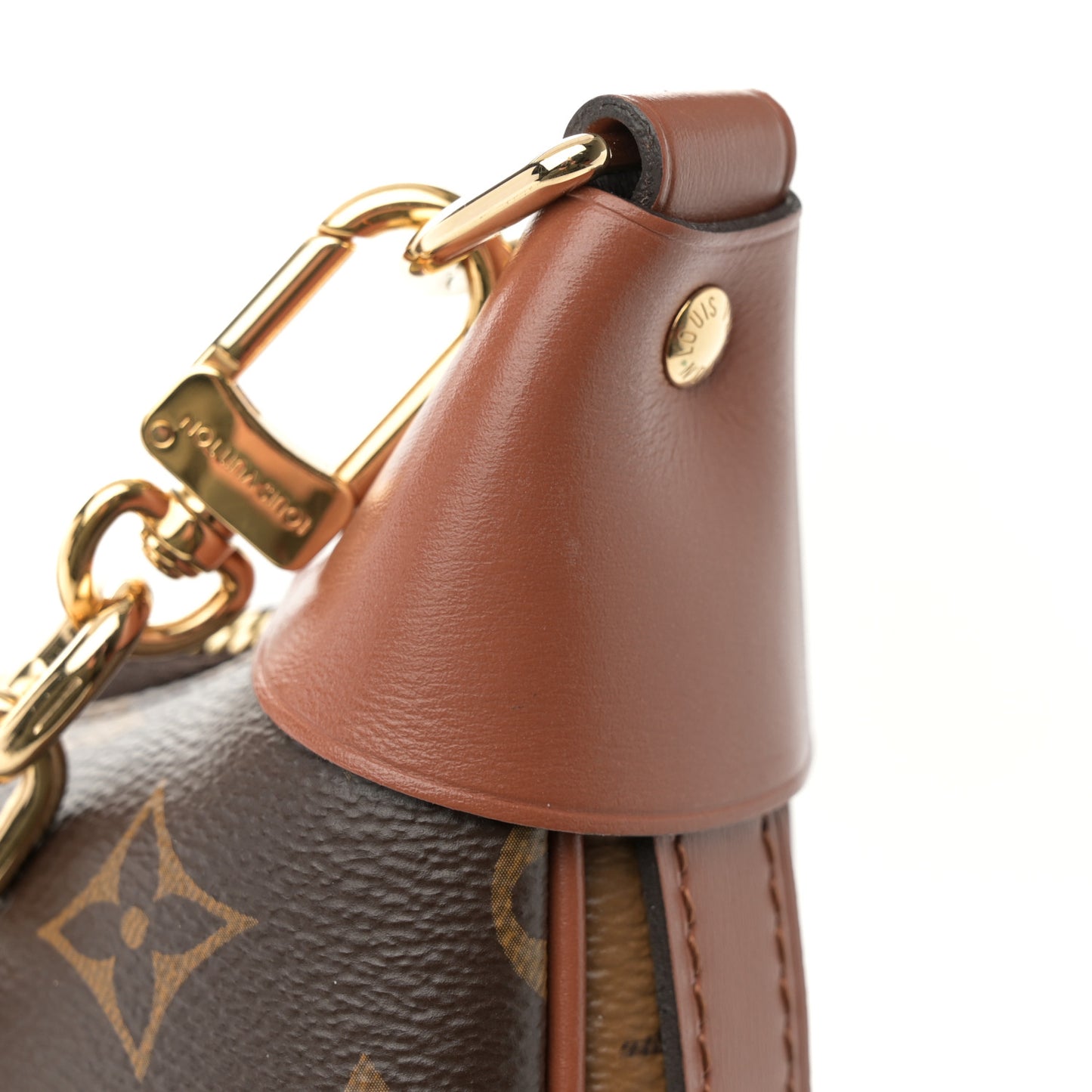 Reverse Monogram Loop Hobo