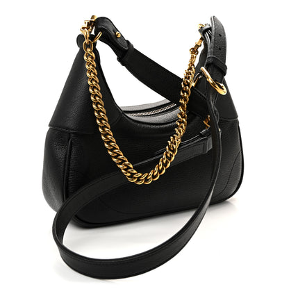Gucci Goatskin Small Aphrodite Shoulder Bag Black 3 of 10