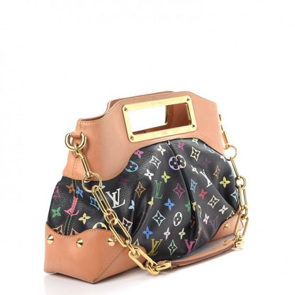 Louis Vuitton Monogram Multicolor Judy GM Black 3 of 18