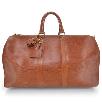 Louis Vuitton Epi Keepall 45 Travel Bag Fawn 1 of 11