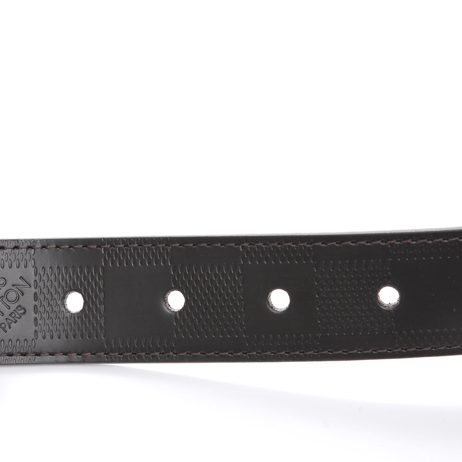 Louis Vuitton Damier Infini Calfskin Boston 30mm Reversible Belt 105 42 Moka 6 of 6