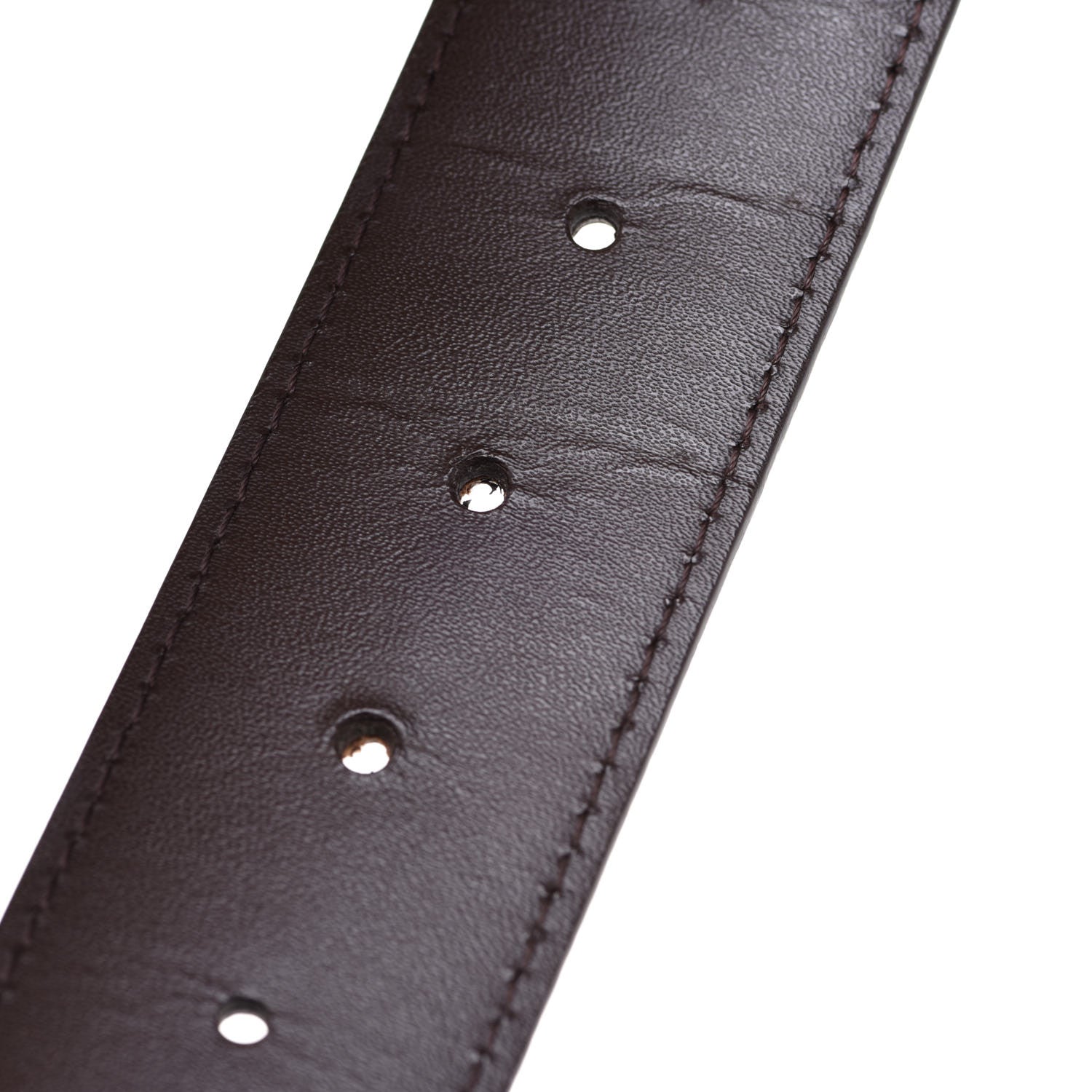 Louis Vuitton Damier Ebene 40mm LV Initiales Belt 85 34 3 of 7