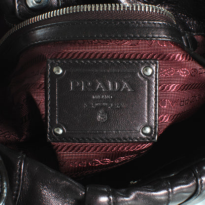 Prada Nappa Mordore Stripes Shoulder Bag Ribes 6 of 10