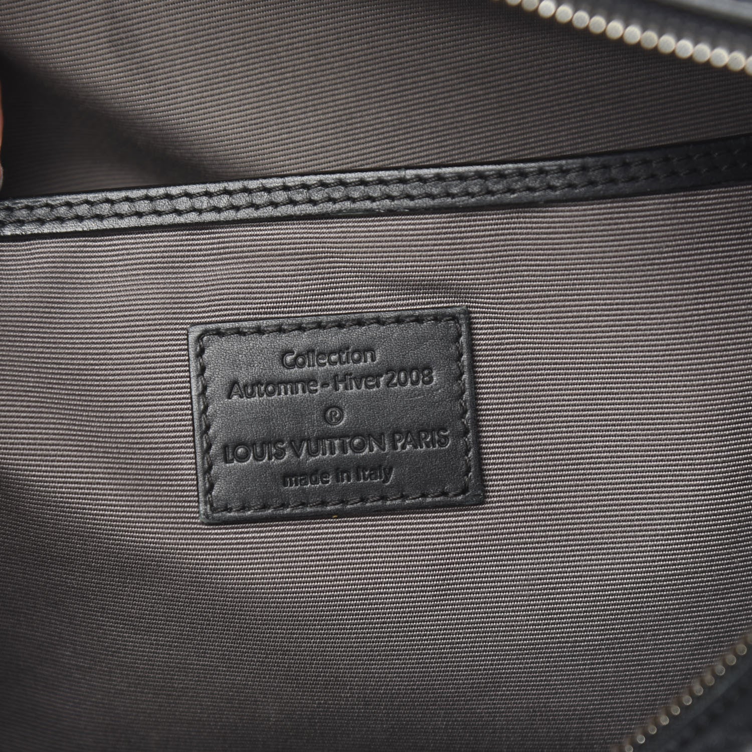 Louis Vuitton Calfskin Embossed Speedy Cube 30 Black 5 of 13