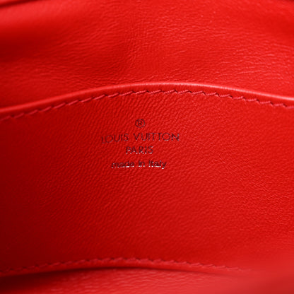 Louis Vuitton Lambskin Malletage GO-14 MM Rouge 6 of 14