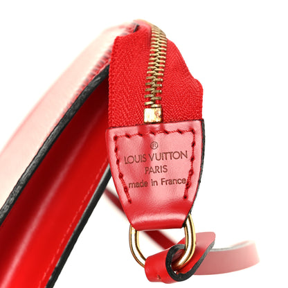 Louis Vuitton Epi Pochette Accessories 24 Castillan Red 6 of 10