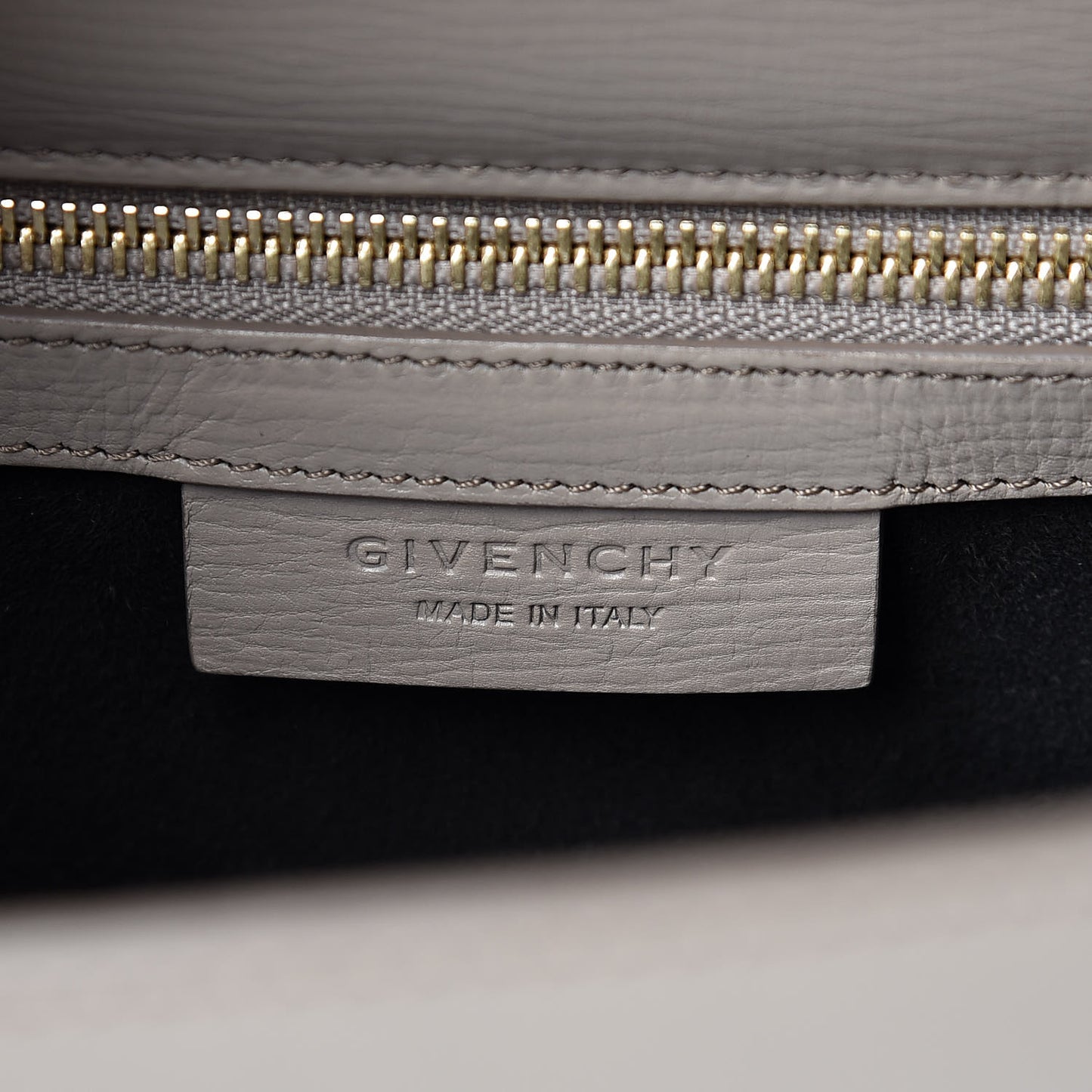 Textured Calfskin Medium Pandora Box Crossbody Bag Taupe