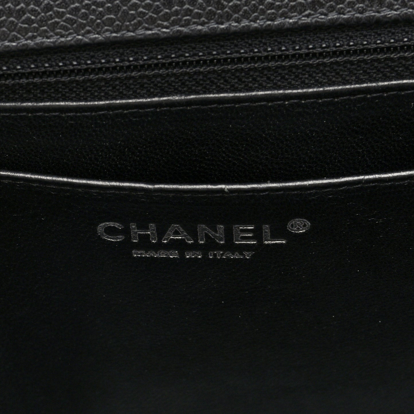 Caviar Quilted Maxi Single Flap Black
