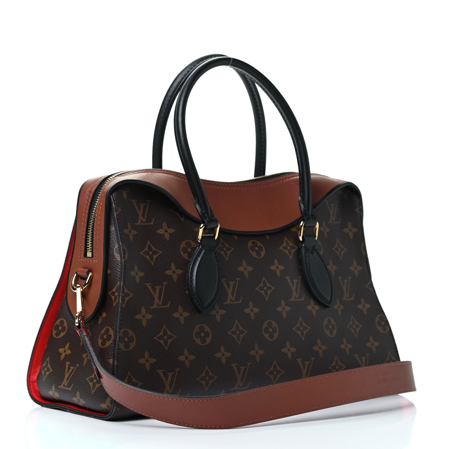Louis Vuitton Monogram Tuileries Caramel Rouge 2 of 4