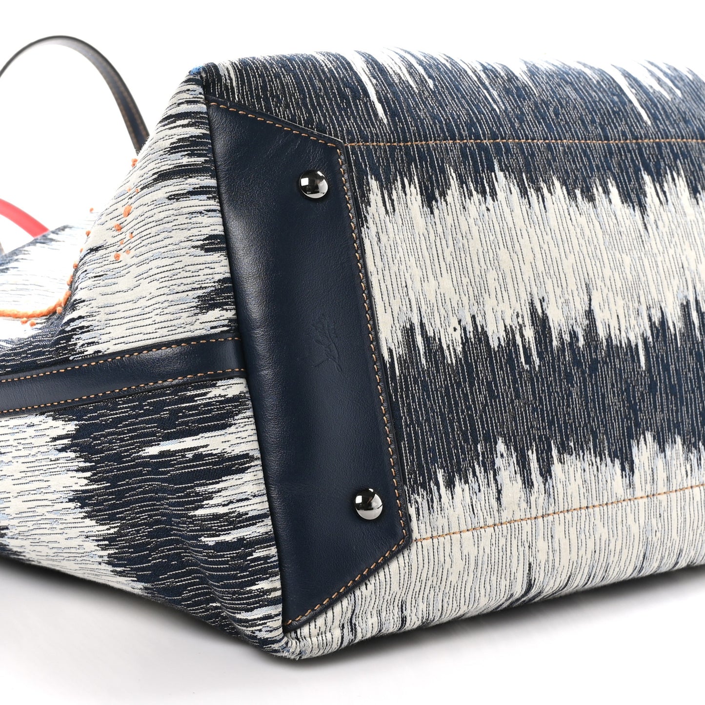 Canvas Frangibus Starlight Tote Blue White