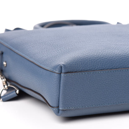 Louis Vuitton Taurillon Victor Briefcase Blue Gris 5 of 10