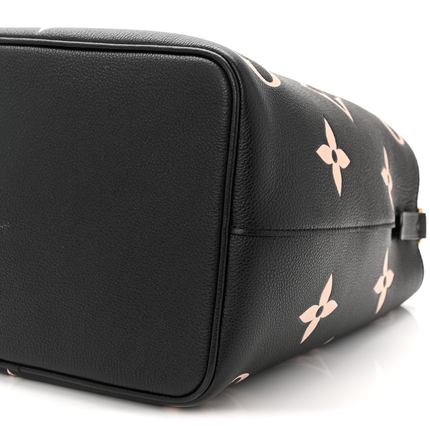 Louis Vuitton Empreinte Monogram Giant Neonoe MM Black Beige 10 of 11