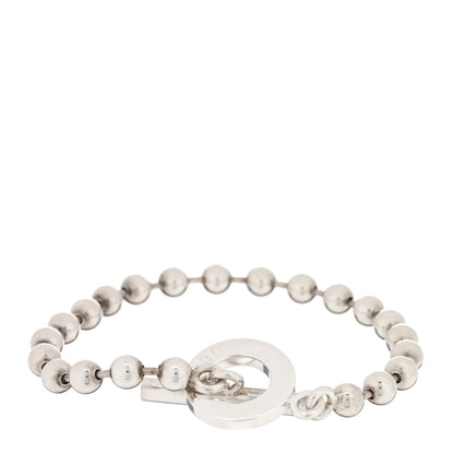 Gucci Sterling Silver Boule Bead Toggle Bracelet 1 of 3