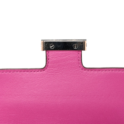 Hermes Epsom Enamel Constance Short Wallet Magnolia Bleu Brighton 12 of 13