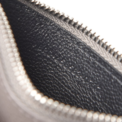 Saint Laurent Grained Calfskin 5 Fragments Zip Pouch Card Holder Earth 7 of 8
