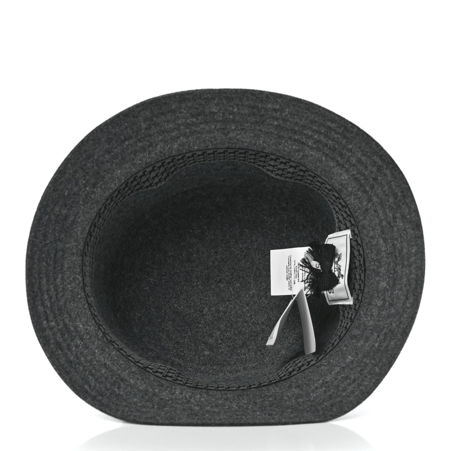 Rabbit Felt Dylan Hat 55 Charbon