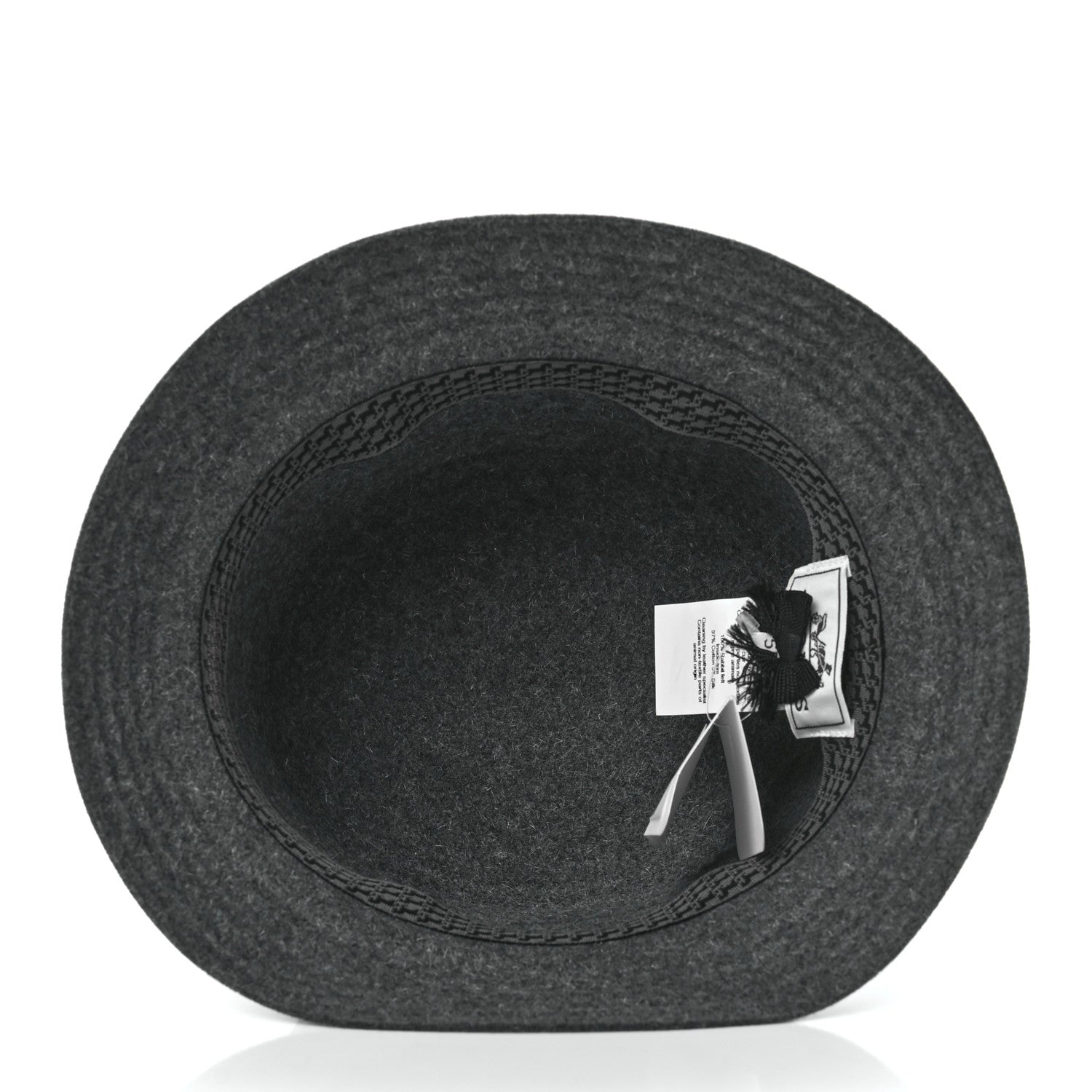 Hermes Rabbit Felt Dylan Hat 55 Charbon 6 of 8