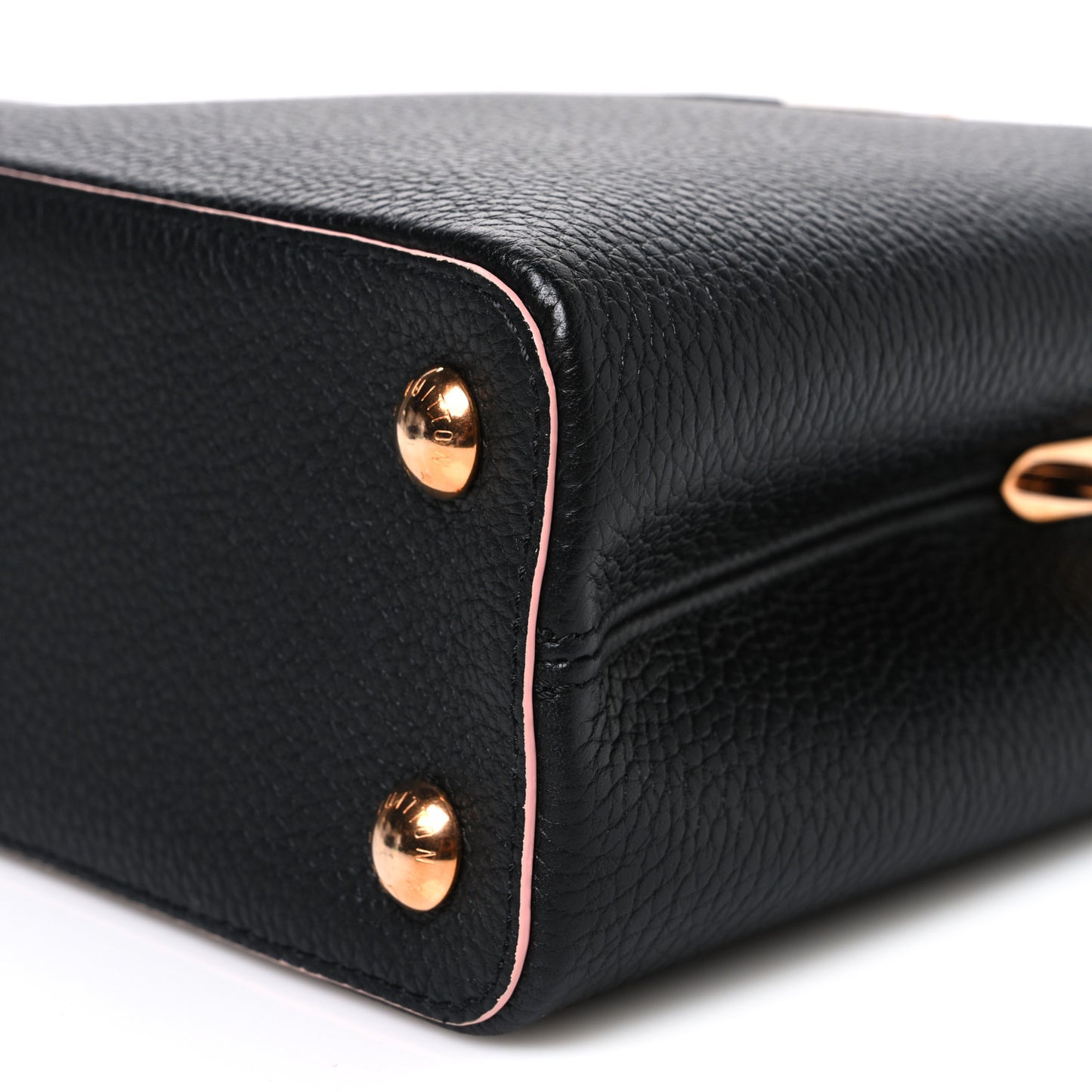 Taurillon Capucines BB Black Pink