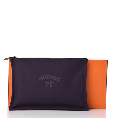 Hermes Toile Flat Yachting Pouch Nocturne 9 of 9