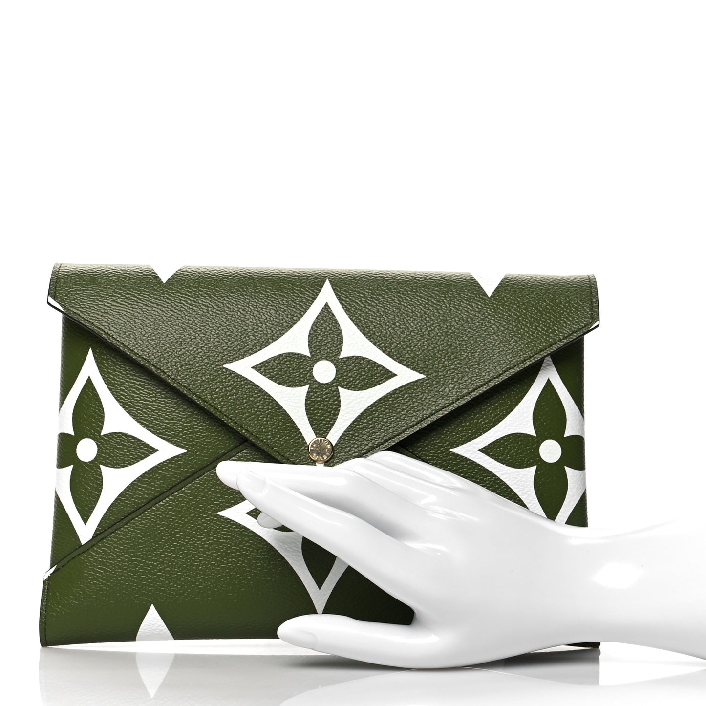 Monogram Giant Large Kirigami Pochette Kaki