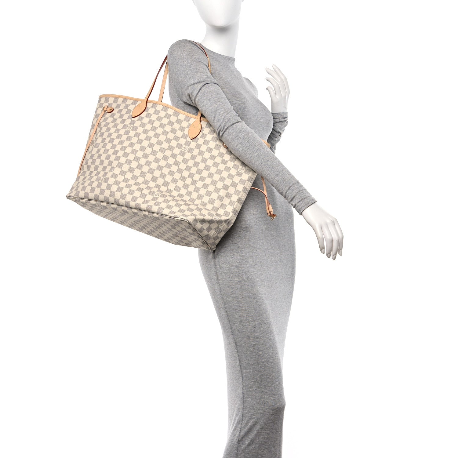 Louis Vuitton Damier Azur Neo Neverfull GM 2 of 12