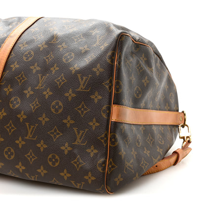 Louis Vuitton Monogram Keepall Bandouliere 55 9 of 10