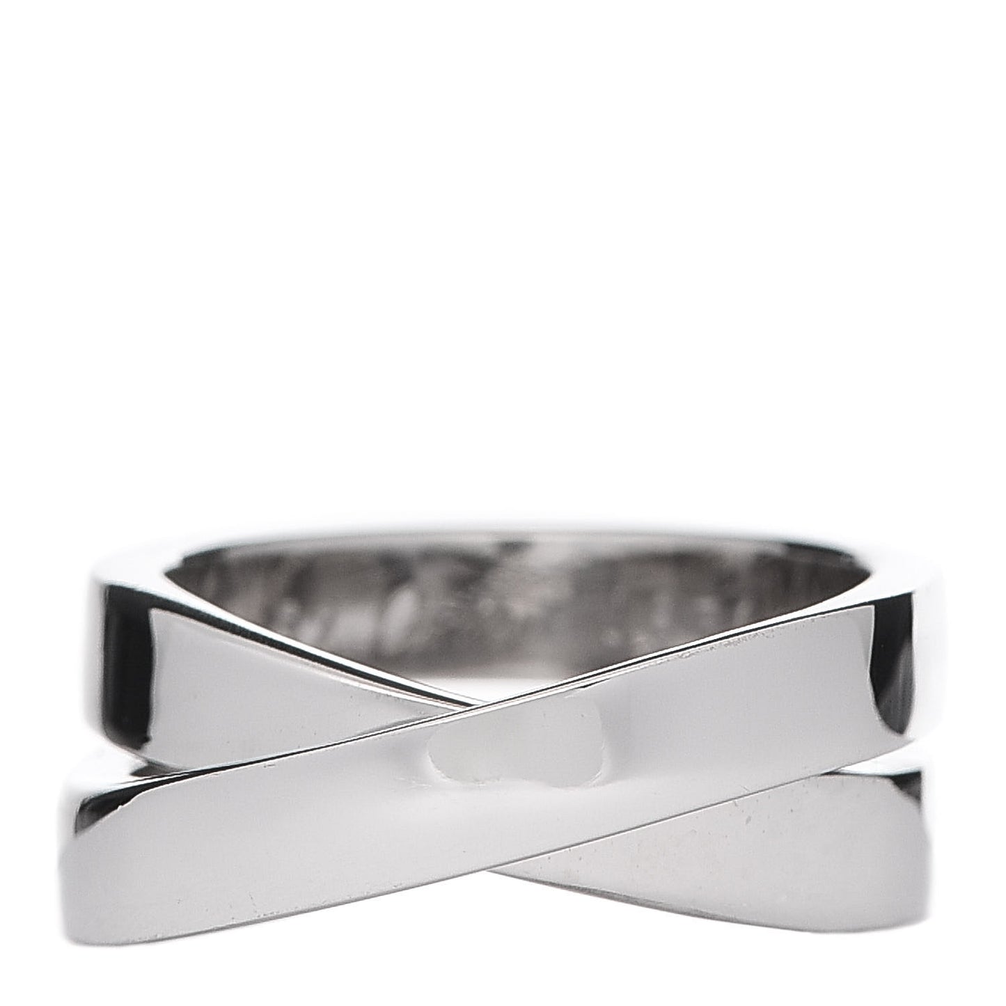 18K White Gold 9mm Paris Nouvelle Vague Ring 52 6