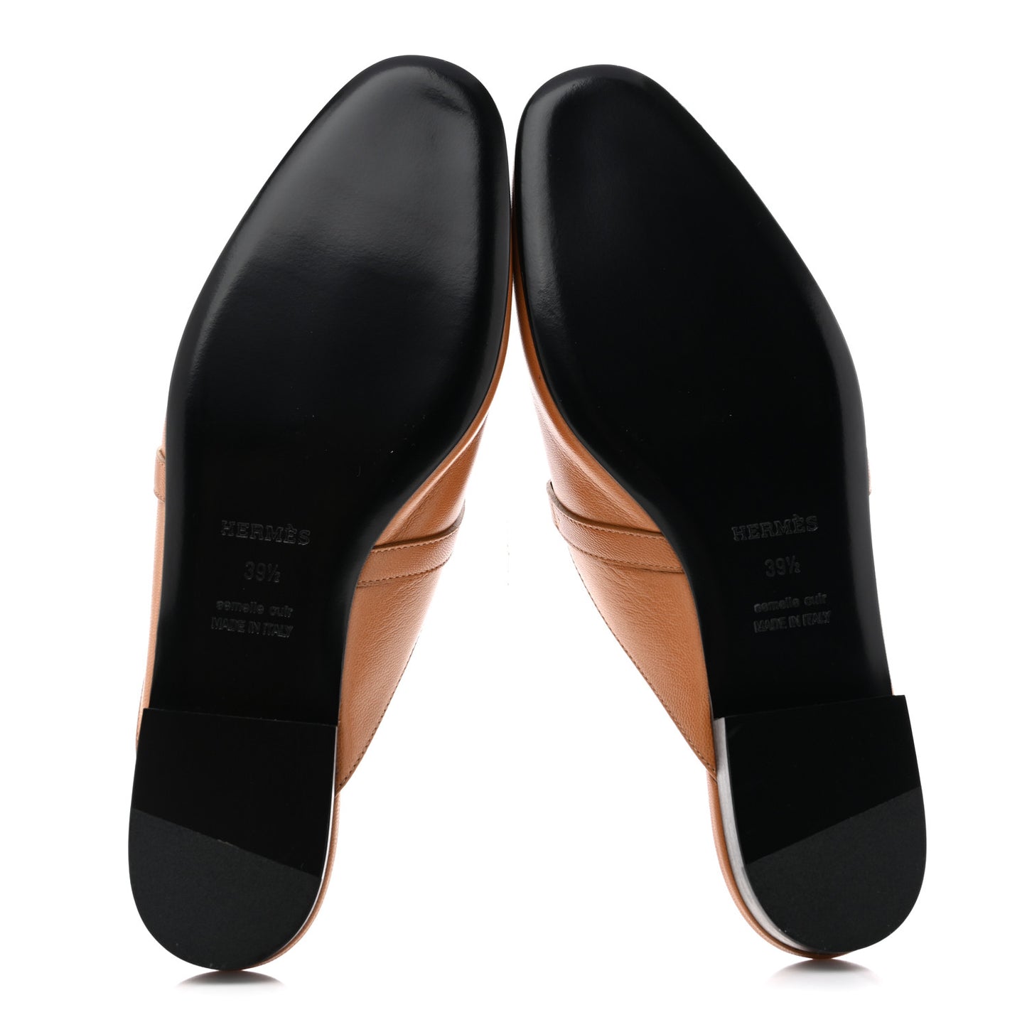 Goatskin Oz Mules 39.5 Naturel