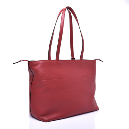 Prada Vitello Phenix Tote Rosso 3 of 10