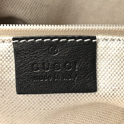 Gucci Guccissima Medium Sukey Tote Black 6 of 10
