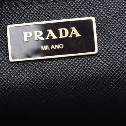 Prada Saffiano Medium Galleria Double Zip Tote Black 8 of 8