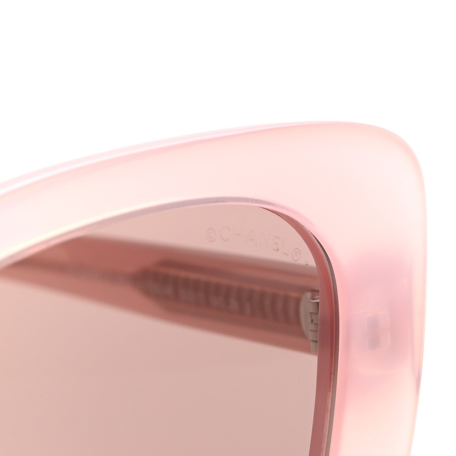 Chanel Acetate Rectangle Sunglasses 5504-A Light Pink 1918921
