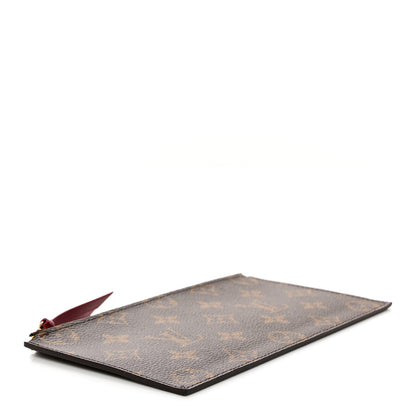 Louis Vuitton Monogram Felicie Chain Wallet Zippered Insert Fuchsia 4 of 6