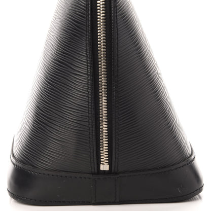 Louis Vuitton Epi Alma MM Black 9 of 11