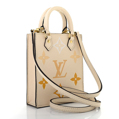 Louis Vuitton Empreinte Monogram Giant By The Pool Petit Sac Plat Cream Saffron 3 of 7