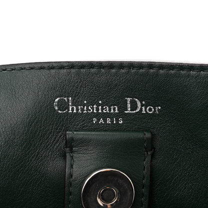 Christian Dior Smooth Calfskin Medium Tri-Color Diorissimo Bag Navy Green 6 of 9
