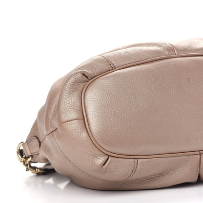 Gucci Metallic Calfskin Medium Sukey Top Handle Bag Pink 8 of 12