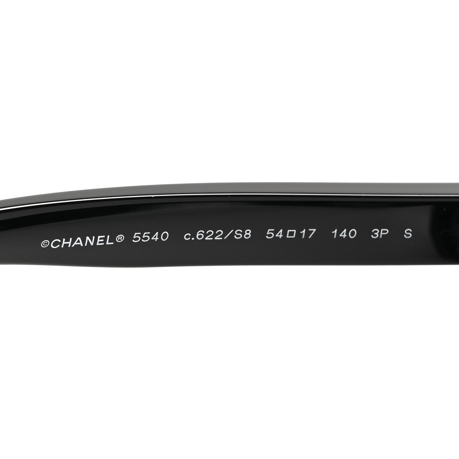 Chanel Acetate Butterfly Sunglasses 5540 Black 6 of 9