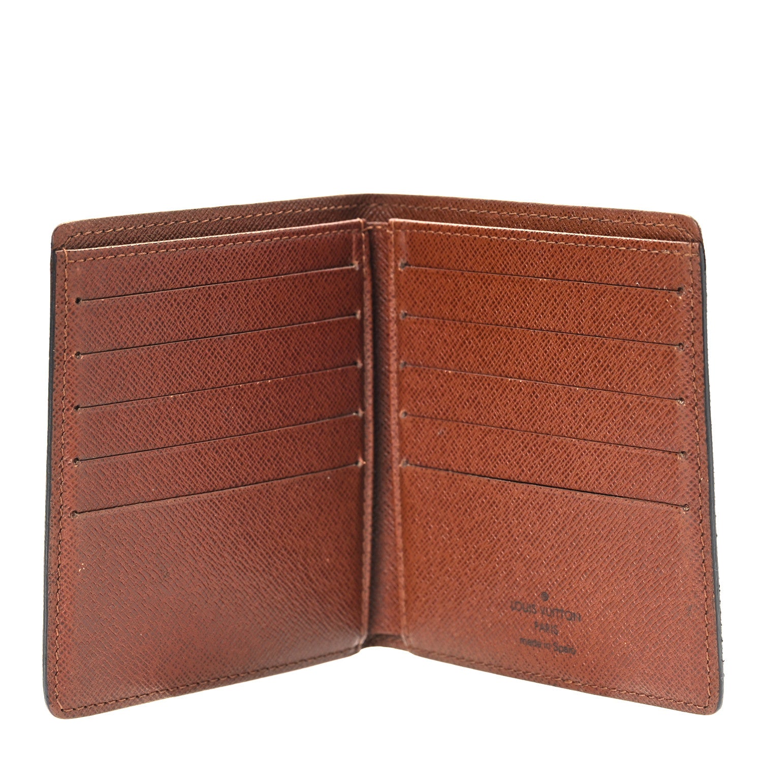 Louis Vuitton Monogram Mens Billfold Wallet 10 Credit Card Slots 5 of 8