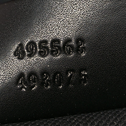 Gucci Soft GG Supreme Monogram Calfskin Web Double Buckle Backpack Black 7 of 10
